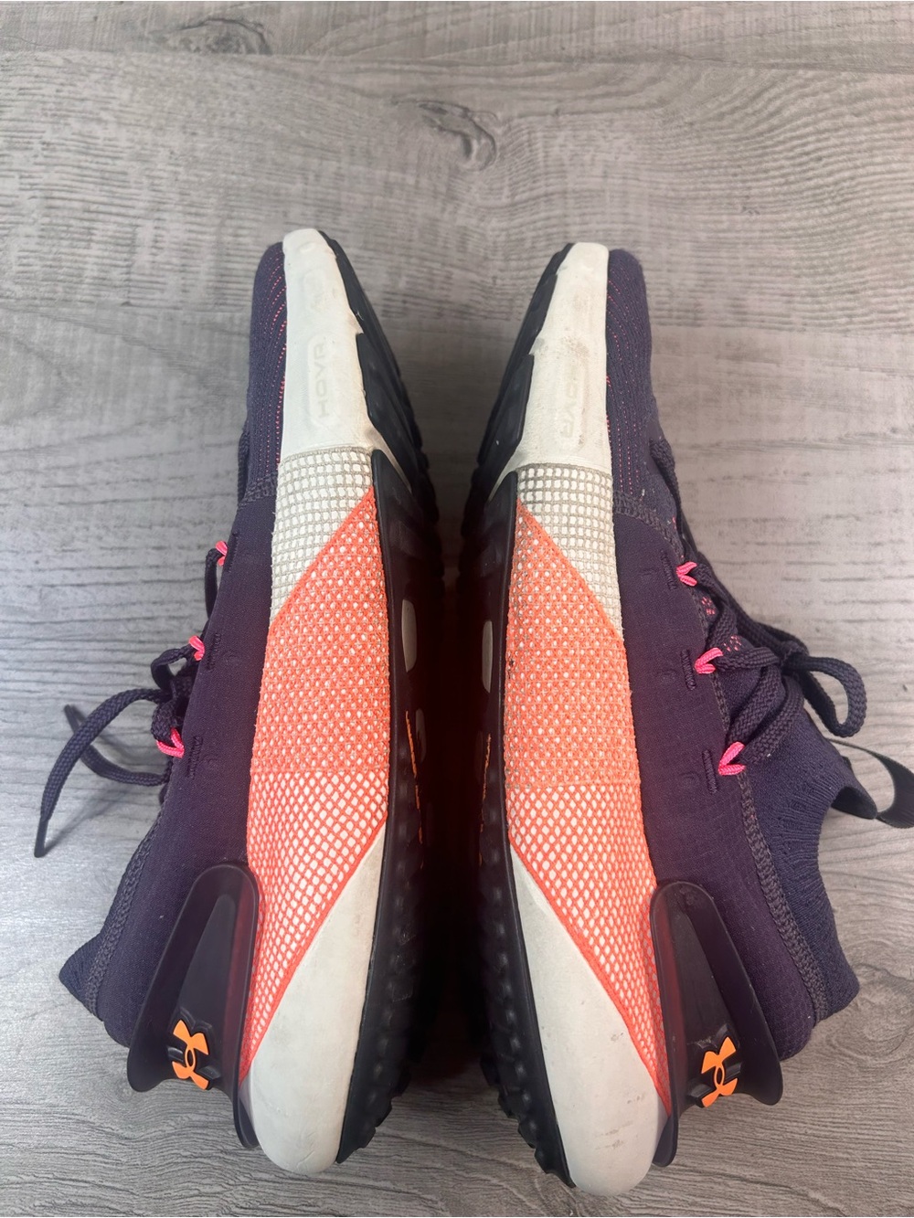 Under Armour HOVR Phantom 3 Purple Pink Running Shoes Women’s Size 9 - Picture 7 of 9